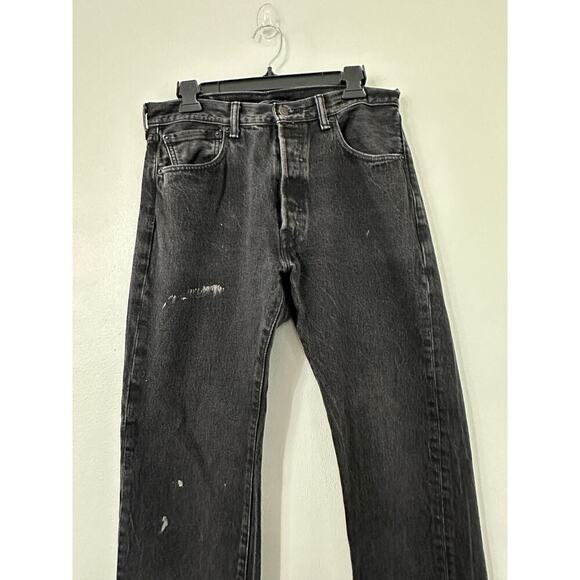 Vintage Levi's 501XX Black Label Jeans sz 34x32 Y2k - Picture 2 of 5